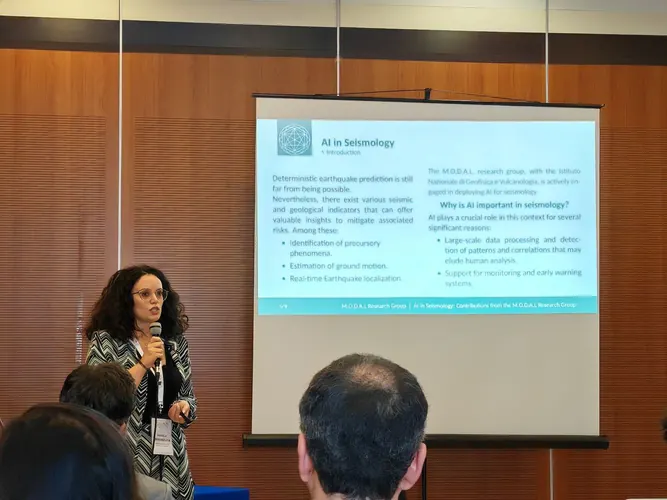Academic presentation and discussion