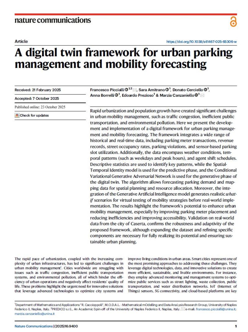 Scientific figure illustrating the Digital Twin publication